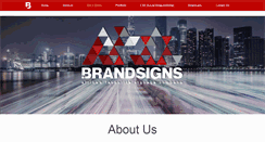 Desktop Screenshot of brandsigns.co.za