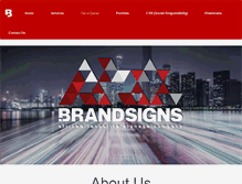 Tablet Screenshot of brandsigns.co.za